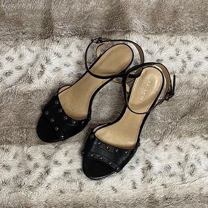 COACH Rivet Detail Heels